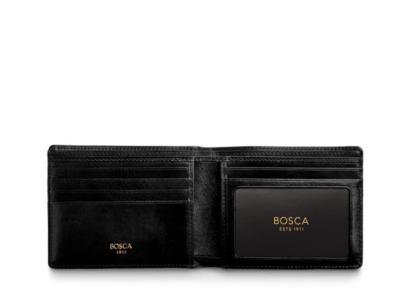 Bosca 5 Pocket Wallet W/ I.D. Black | YAUGT33663