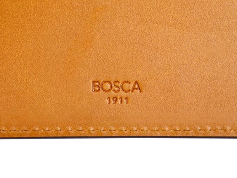 Bosca Calling Card Case - RFID Yellow | SAUNY68114