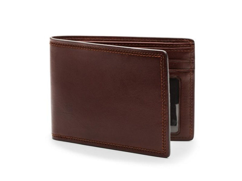 Bosca Executive I.D. Wallet Brown | LAUTR88831