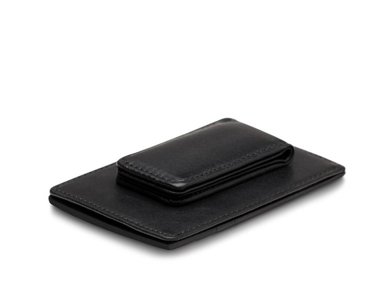 Bosca Front Pocket Wallet Black | AUZPD34628