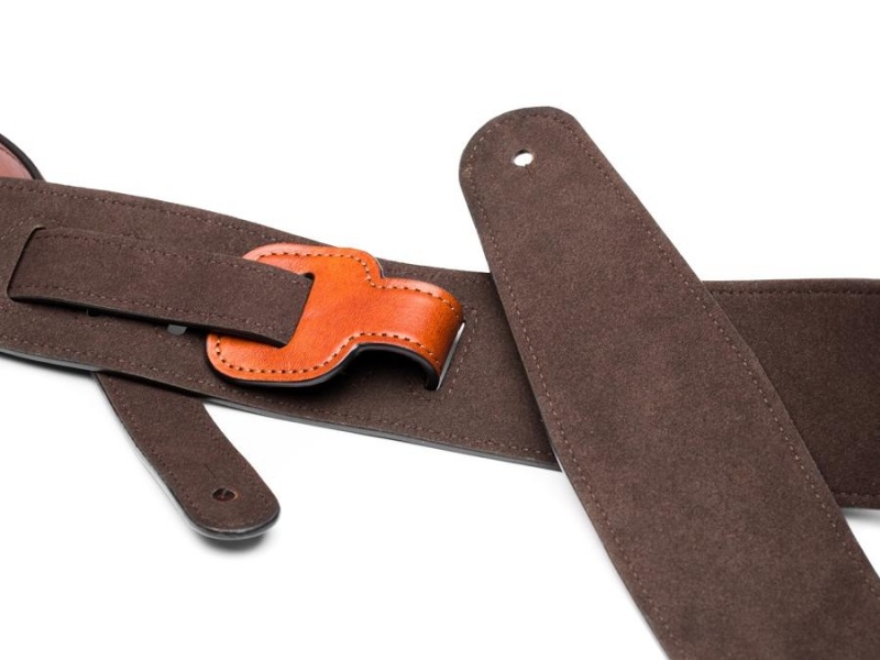 Bosca Guitar Strap with Pick Pocket Brown | AUXBR97091