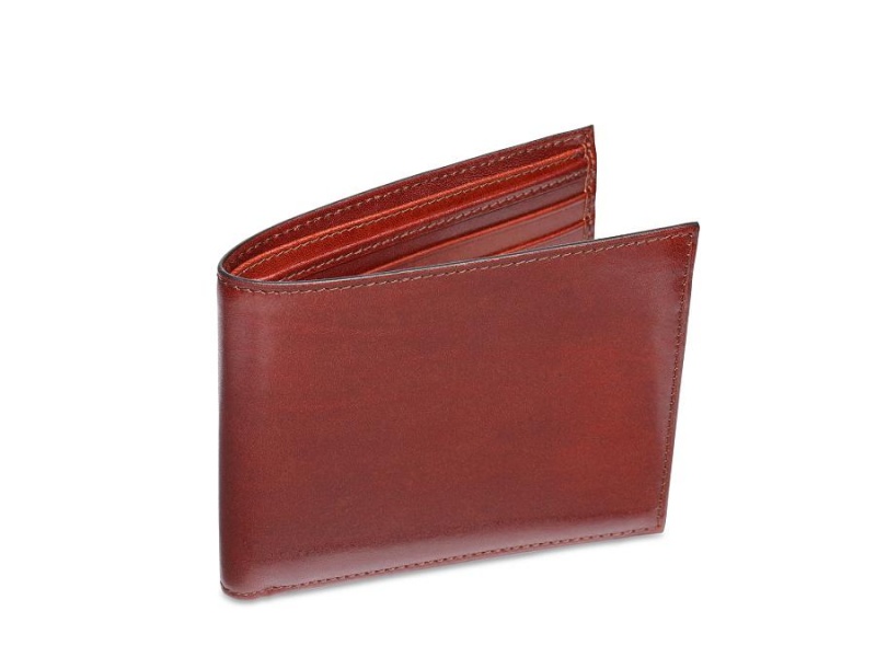 Bosca Italia 8 Pocket Wallet Brown | LAUSX59459