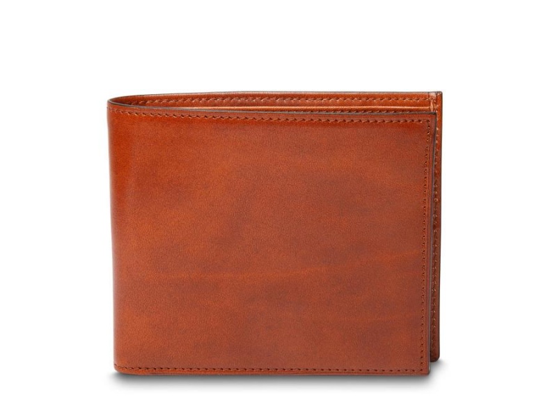 Bosca Italia Euro Size Credit Wallet w/I.D. Passcase - RFID Brown | AUCIF91547