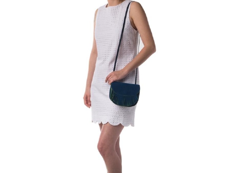 Bosca Mini Suede Valentina Blue | LAUSX71107