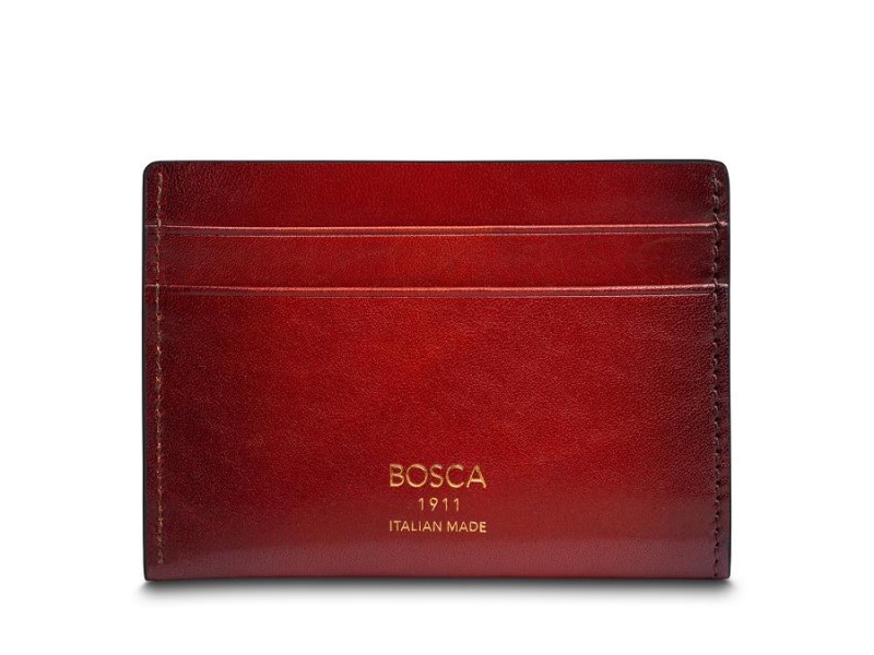 Bosca Weekend Wallet Red | PAUQX19700